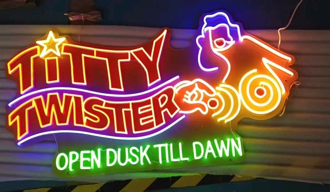 Multi-Color LED Faux Neon & Backlit Venue Signage